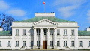 Pałac Prezydencki od frontu