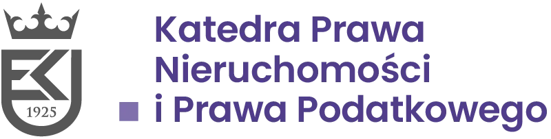 Logo Katedry Prawa Nieruchomości i Prawa Podatkowego