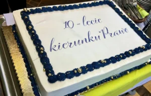 tort na 10-lecie