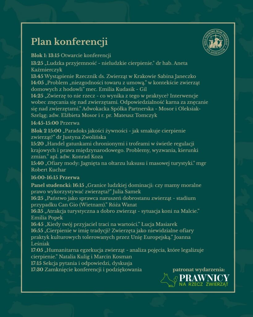 plan konferencji dobry